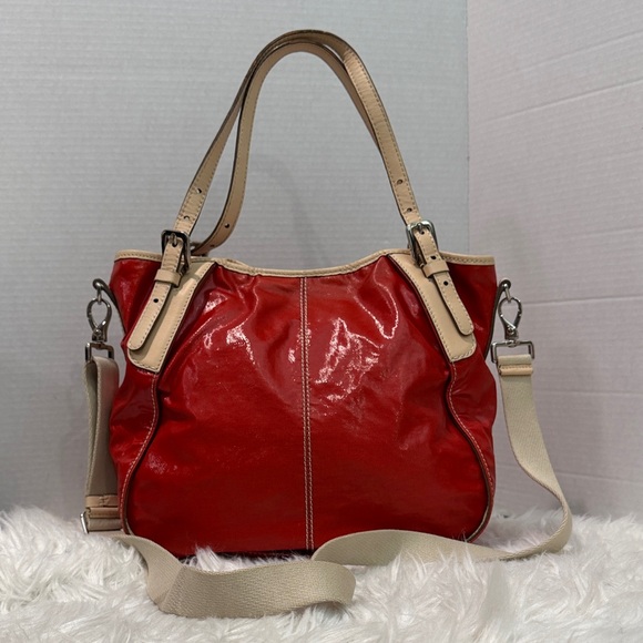 TOD’S G-Line Sacca Piccola tote bag in red - Picture 2 of 16